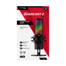 Mikrofon HyperX QuadCast 2 S černá barva
