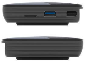 Multimediální centrum XtendLan Android box HK1 černá barva
