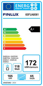 Televize Finlux 65FUA8061 černá barva

