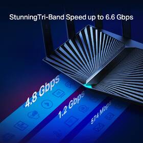 Router TP-Link Archer AX90 černá barva
