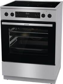 Sklokeramický sporák Gorenje GECS6C70XPA nerez
