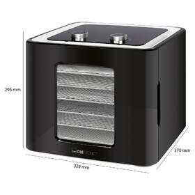 Sušička ovoce Clatronic DR 3773 černá barva
