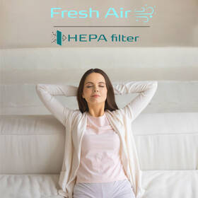 Odvlhčovač Rohnson R-91310 True Ion & Air Purifier bílá barva
