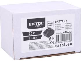 Akumulátor EXTOL ENERGY 402482 20V Li-ion, 4Ah 
