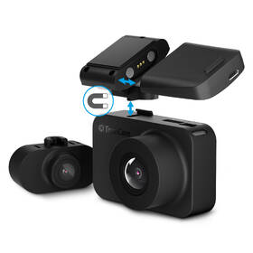 Autokamera TrueCam M7 GPS Dual (s hlášením radarů) černá barva
