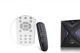 Reproduktory Fenda F&D F550X 2.1, bluetooth, rádio, USB, SD, dálkové ovládání černá barva
