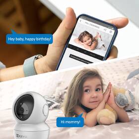 IP kamera EZVIZ H6C 2MP bílá barva
