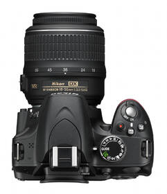 Digitální fotoaparát Nikon D3200 + 18-55 AF-S DX VR černá barva
