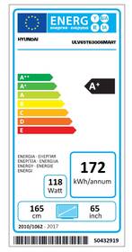 Televize Hyundai ULV 65TS300 SMART černá barva
