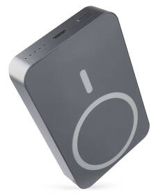 Powerbank EMOS WI 1046, 10 000 mAh, 20 W+Wireless šedá barva
