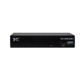 Set-top box GoSat GS155 HD černá barva
