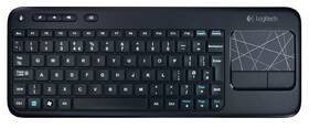 Klávesnice Logitech K400 CZ černá barva
