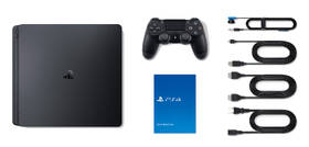 Herní konzole Sony 500 GB + Fortnite balíček 2000 V Bucks černá barva
