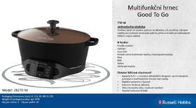 Multifunkční hrnec RUSSELL HOBBS 28270-56 Good To Go černá barva
