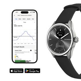 Chytré hodinky Withings Scanwatch 2 42mm černá barva
