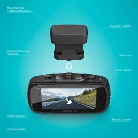 Autokamera LAMAX C11 GPS 4K černá barva
