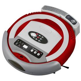 Robotický vysavač CleanMate QQ2R červená barva
