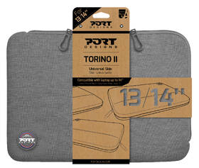 Pouzdro na notebook PORT DESIGNS TORINO II na 13/14" šedá barva
