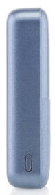 Powerbank GoGEN 10000 mAh, metalická modrá barva
