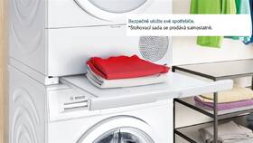 Sušička prádla Bosch WQB246C0BY bílá barva
