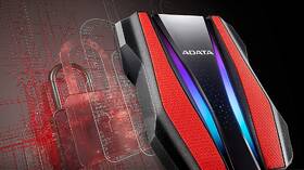 Externí pevný disk 2,5" ADATA HD770G 2TB červená barva
