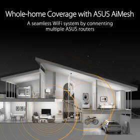 Router Asus TUF-BE3600 černá barva
