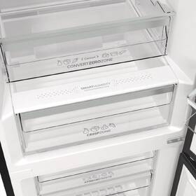 Chladnička s mrazničkou Gorenje NRC6204SBXL4 černá barva
