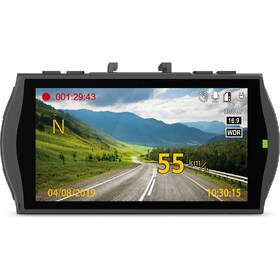 Autokamera LAMAX C9 GPS (s hlášením radarů) černá barva
