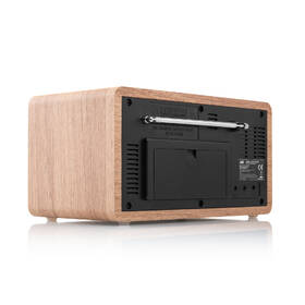 Radiopřijímač s DAB+ JVC RA-E731B-DAB černá barva
