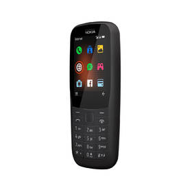 Mobilní telefon Nokia 220 4G Dual SIM černá barva
