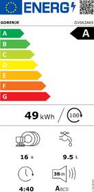 Myčka nádobí Gorenje GV663A65 Super Tichá 
