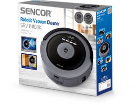 Robotický vysavač Sencor SRV 6110BK 
