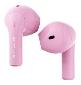 Sluchátka Happy Plugs Joy růžová barva
