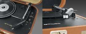 Gramofon MUSE MT-501 ATC hnědá barva
