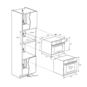 Mikrovlnná trouba Haier HWO45NB6B0B2 černá barva
