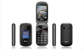 Mobilní telefon MaxCom MM825 šedá barva
