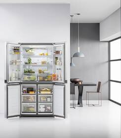 Americká lednice Whirlpool WQ9 B2L nerez
