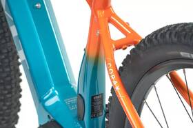 Elektrokolo Levit CORAX Bosch CX 1 overstep orange teal pearl 21'' 
