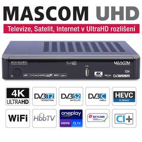 Satelitní přijímač Mascom MC9140 Combo 
