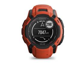 Chytré hodinky Garmin Instinct 2X Solar - Flame Red 
