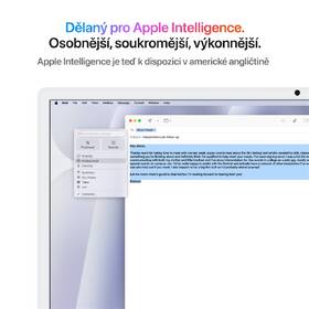 Počítač All In One Apple 24" CTO Sklo s nanotexturou M4 10× CPU 10× GPU, 16 GB, 1 TB - stříbrný CZ 
