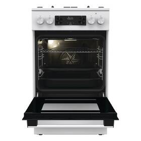 Kombinovaný sporák Gorenje GKS5C73WF bílá barva
