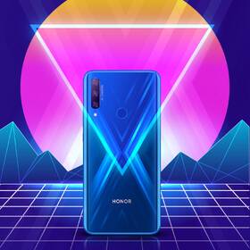 Mobilní telefon HONOR 9X modrá barva
