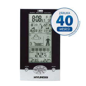 Meteorologická stanice Hyundai WS 1806 Boy šedá barva

