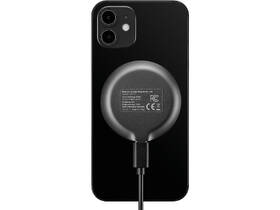 Bezdrátová nabíječka Sandberg Wireless Charger Magnet Qi2 15W, MagSafe černá barva
