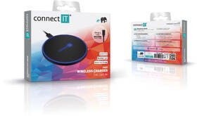 Bezdrátová nabíječka Connect IT WiFast 10 W černá barva

