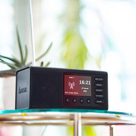 Radiopřijímač s DAB+ Hama DR1000 černá barva
