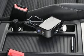 Rozdvojka Compass 07422 12/24V + 2x USB 2100mA 
