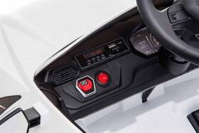Elektrické autíčko Beneo Lamborghini Urus bílá barva
