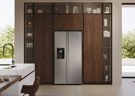 Americká lednice Haier HSW79F18CIMM nerez
